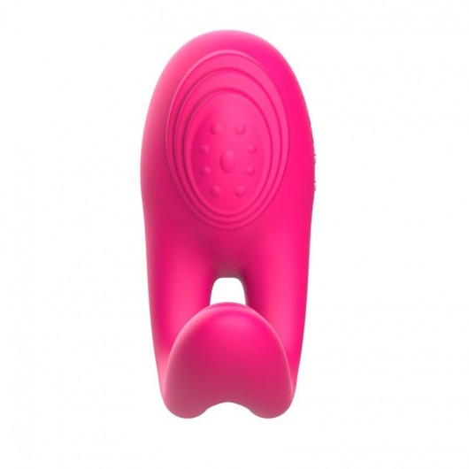 Розовое виброкольцо с пультом ДУ - I-MOON - в Вологде купить с доставкой