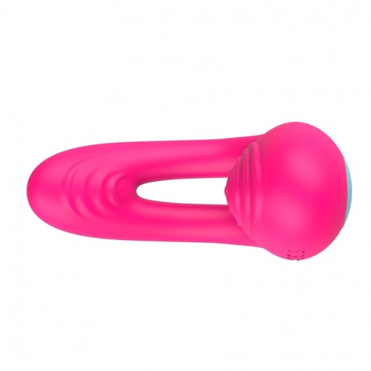 Розовое виброкольцо с пультом ДУ - I-MOON - в Вологде купить с доставкой