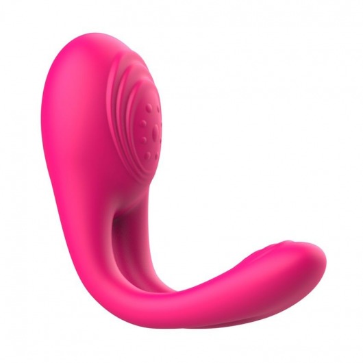 Розовое виброкольцо с пультом ДУ - I-MOON - в Вологде купить с доставкой