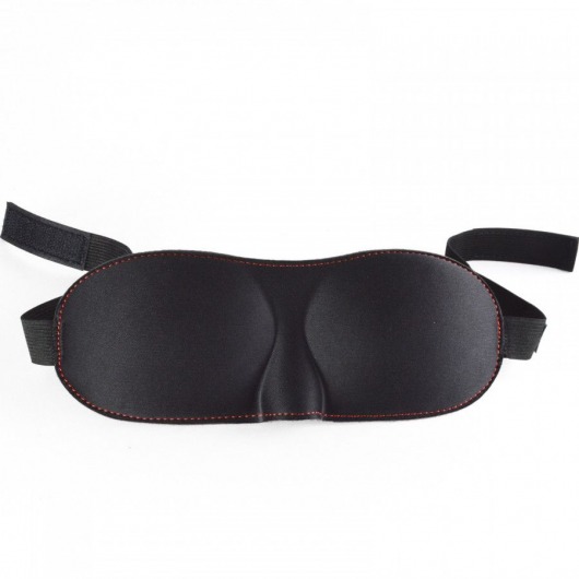 Черная маска на липучке «Комфорт» - Sitabella - купить с доставкой в Вологде