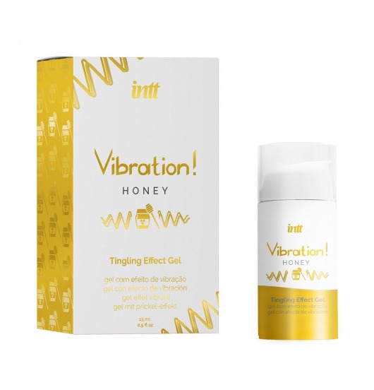 Жидкий вибратор Vibration Honey - 15 мл. - INTT - купить с доставкой в Вологде