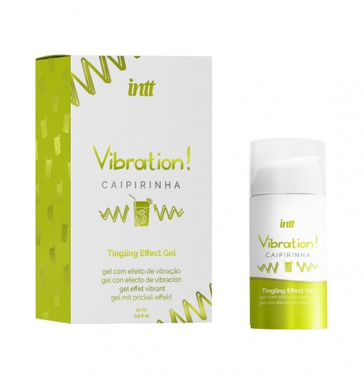 Жидкий вибратор Vibration Caipirinha - 15 мл. - INTT - купить с доставкой в Вологде