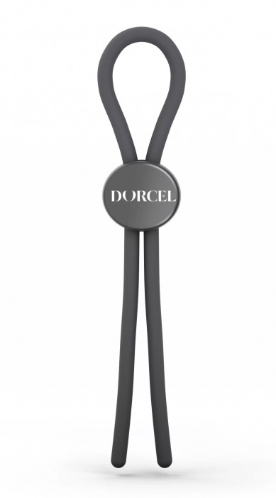 Серое эрекционное лассо на пенис Mr Dorcel - Dorcel - в Вологде купить с доставкой