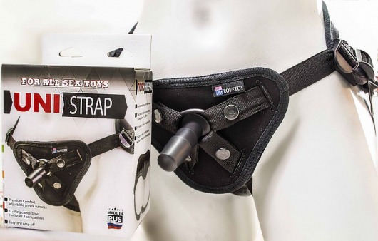 Универсальные трусики Harness UNI strap - LOVETOY (А-Полимер) - купить с доставкой в Вологде