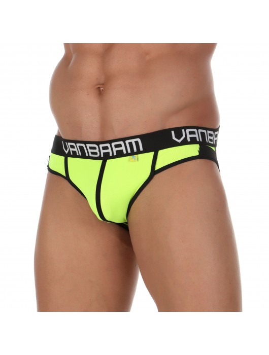 Яркие неоновые трусы-джоки из хлопкового полотна - VAN BAAM купить с доставкой