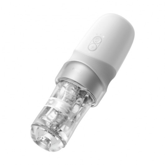 Белый автоматический мастурбатор Extra Sauce - Sauce - в Вологде купить с доставкой