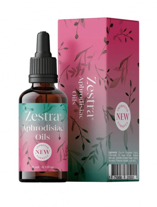 Возбуждающее масло Zestra Aphrodisiac Oils - 15 мл. - Zestra - купить с доставкой в Вологде