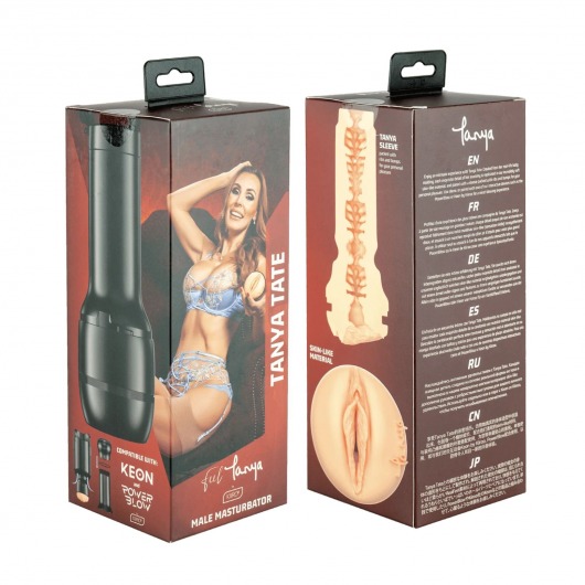 Мастурбатор-вагина FeelTanya Stroker - Kiiroo - в Вологде купить с доставкой