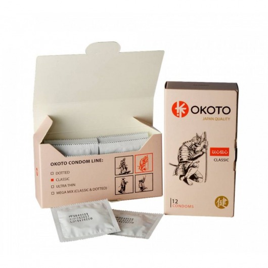 Презервативы OKOTO Classic - 12 шт. - Sitabella - купить с доставкой в Вологде