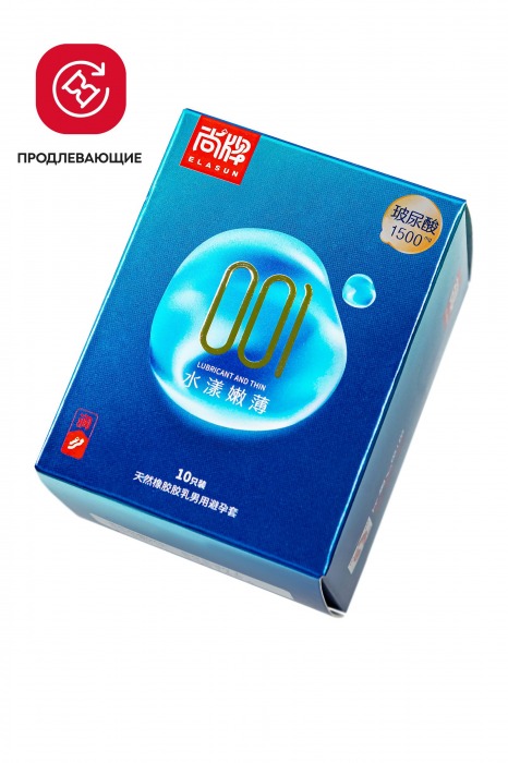 Ультратонкие презервативы с точками Elasun Orgasm and Dotted - 10 шт. - Elasun - купить с доставкой в Вологде