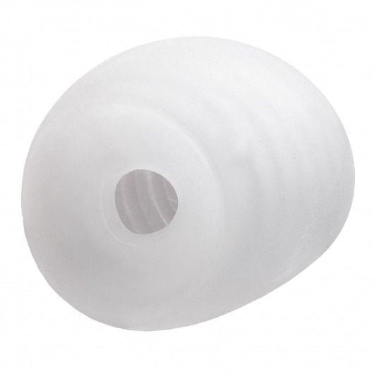 Белый мастурбатор-шар Lucky Ball Type 2 - MALESATION - в Вологде купить с доставкой