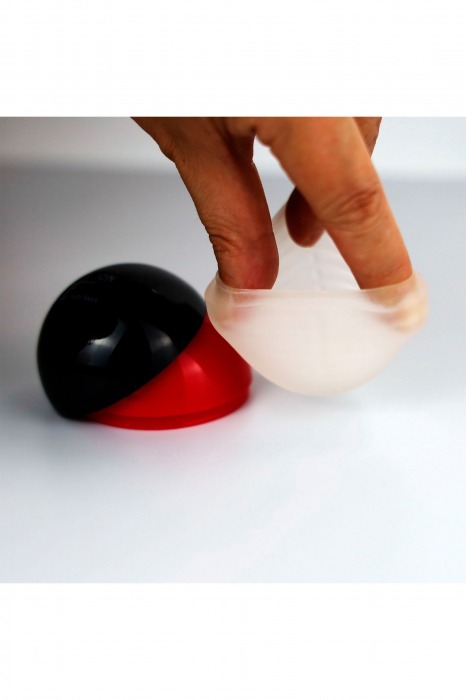 Белый мастурбатор-шар Lucky Ball Type 1 - MALESATION - в Вологде купить с доставкой