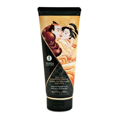 Массажный крем для тела с ароматом миндаля Almond Sweetness - 200 мл. - Shunga - купить с доставкой в Вологде