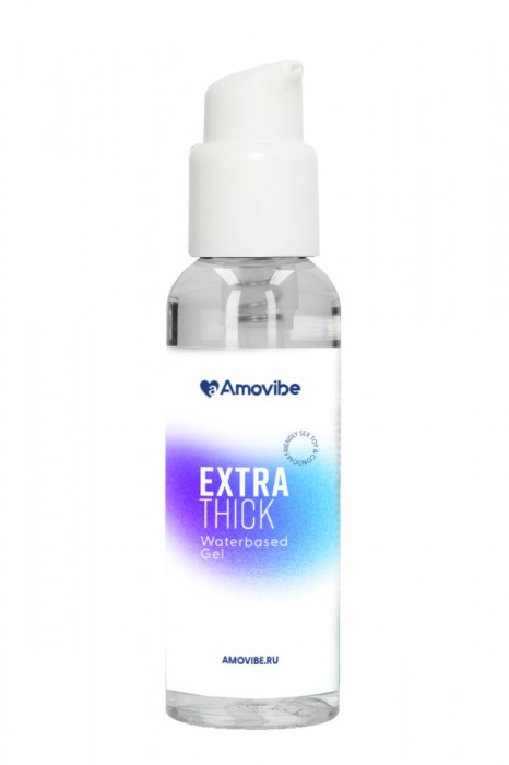 Гель на водной основе Extra Thick - 100 мл. - Amovibe - купить с доставкой в Вологде
