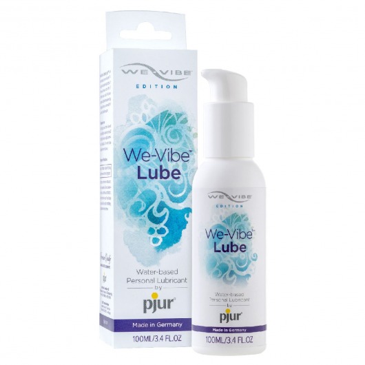 Лубрикант на водной основе We-Vibe Lube - 100 мл. - Pjur - купить с доставкой в Вологде