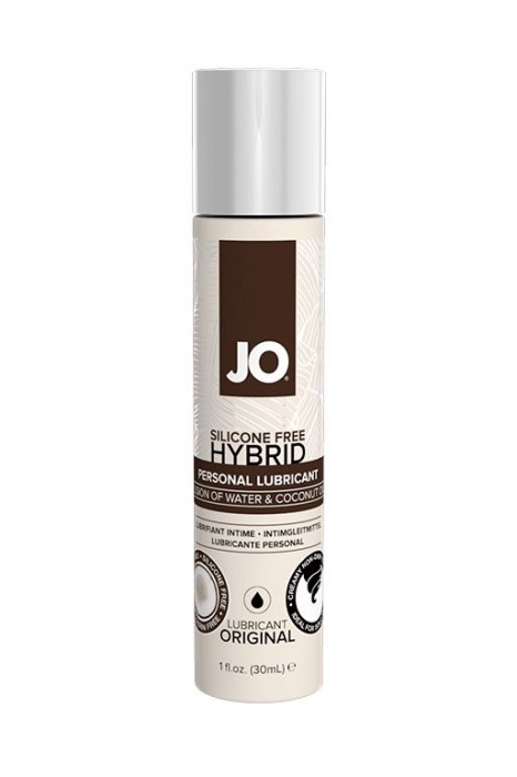 Водно-масляный лубрикант JO Silicon free Hybrid Lubricant ORIGINAL- 30 мл. - System JO - купить с доставкой в Вологде