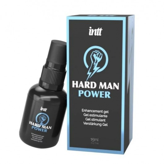 Стимулирующий гель для мужчин Hard Man Power - 15 мл. - INTT - купить с доставкой в Вологде
