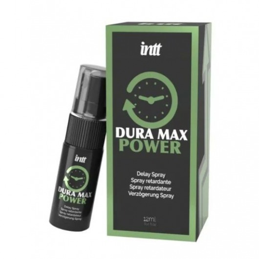Пролонгирующий спрей Dura Max - 12 мл. - INTT - купить с доставкой в Вологде