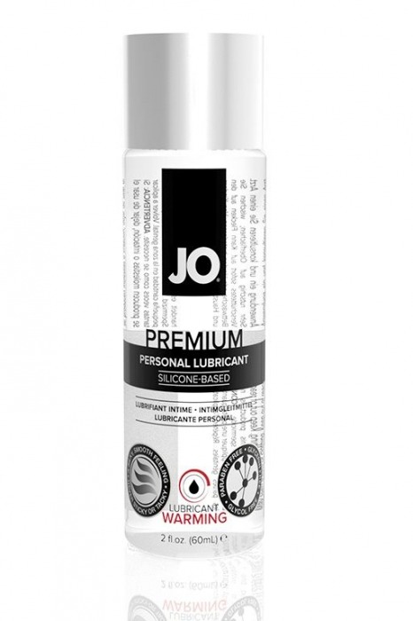 Возбуждающий лубрикант на силиконовой основе JO Personal Premium Lubricant  Warming - 60 мл. - System JO - купить с доставкой в Вологде