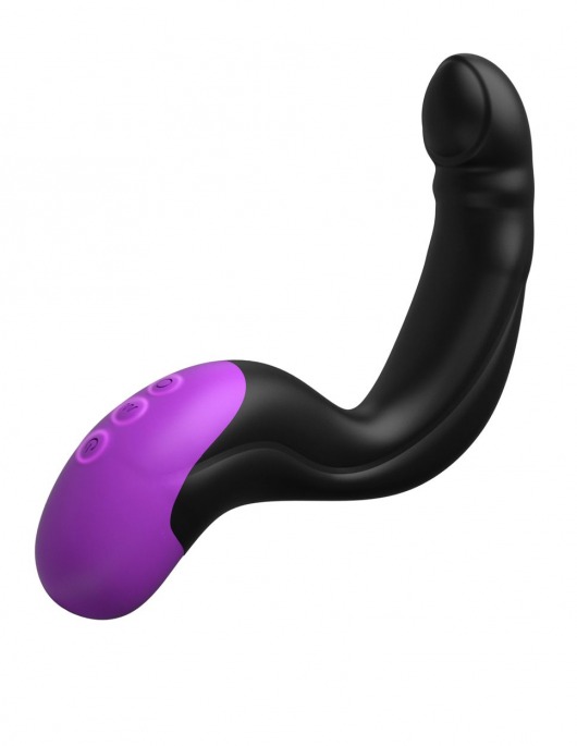 Черно-фиолетовый вибромассажёр простаты Hyper-Pulse P-Spot Massager - Pipedream - в Вологде купить с доставкой