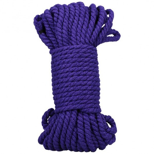 Фиолетовая верёвка для связывания и фиксации Bind Tie - 15,24 м. - Doc Johnson - купить с доставкой в Вологде