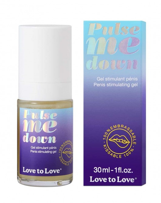 Стимулирующий гель для пениса Pulse Me Down - 30 мл. - Love to Love - купить с доставкой в Вологде