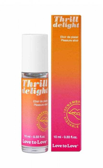 Возбуждающий гель Thrill Delight - 10 мл. - Love to Love - купить с доставкой в Вологде