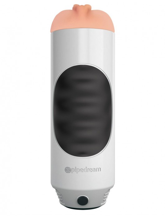 Мастурбатор-вагина Extreme Toyz Mega Grip Vibrating Stroker Mouth - Pipedream - в Вологде купить с доставкой