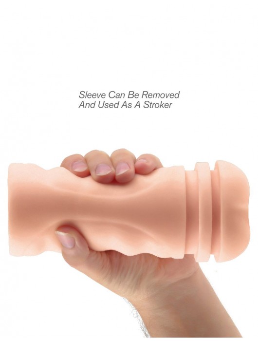 Мастурбатор-вагина Extreme Toyz Mega Grip Vibrating Stroker Mouth - Pipedream - в Вологде купить с доставкой