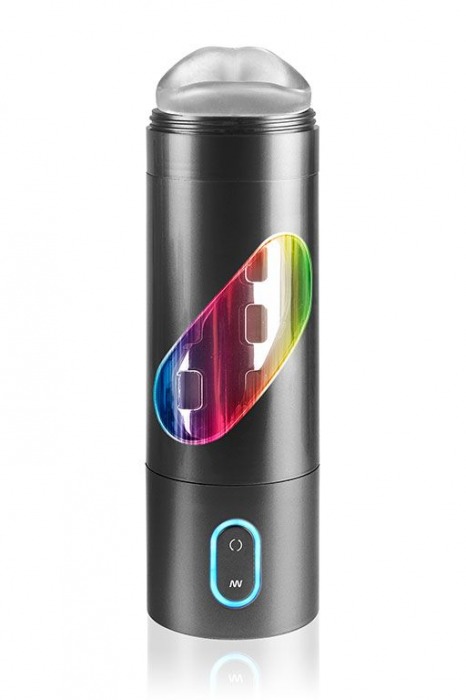 Перезаряжаемый мастурбатор-ротик Extreme Toyz Rechargeable Roto-Bator Mouth - Pipedream - в Вологде купить с доставкой