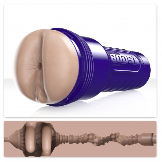 Телесный мастурбатор-анус Fleshlight Boost Blast Female - Fleshlight - в Вологде купить с доставкой
