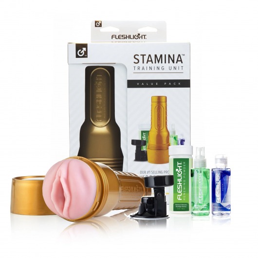 Набор для мастурбации Fleshlight Stamina Training Unit - Fleshlight - в Вологде купить с доставкой