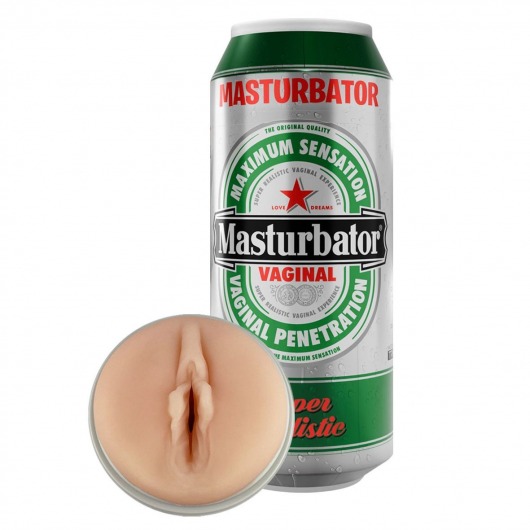 Мастурбатор-вагина Heineken Vagina II - Adrien Lastic - в Вологде купить с доставкой