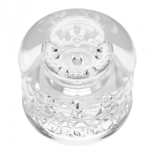 Прозрачный сквозной мастурбатор Crystle - Baile - в Вологде купить с доставкой
