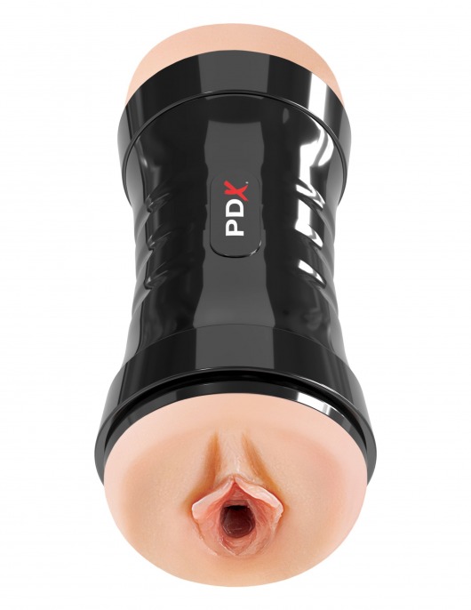 Двусторонний мастурбатор в колбе Super Flip-A-Pussy Over - Pipedream - в Вологде купить с доставкой