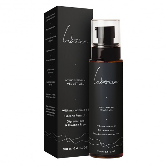 Интимный гель на силиконовой основе с маслом макадамии Luberium Velvel Gel - 100 мл. - Luberium - купить с доставкой в Вологде