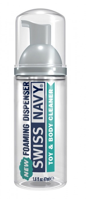 Очищающая пенка для игрушек и тела Toy   Body Cleaner Foamer - 47 мл. - Swiss navy - купить с доставкой в Вологде
