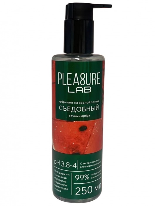 Лубрикант на водной основе Pleasure Lab с ароматом арбуза - 250 мл. - Pleasure Lab - купить с доставкой в Вологде