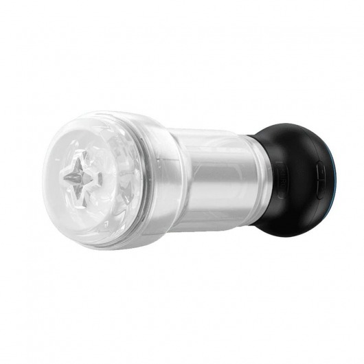 Набор PowerBlow   Feel Pocket Stroker Crystal: мастурбатор и интерактивная насадка - Kiiroo - в Вологде купить с доставкой
