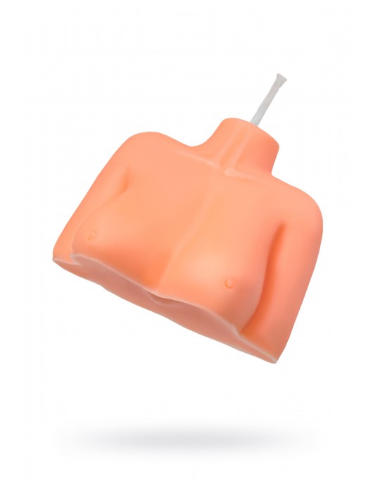 Оранжевая сувенирная свеча «Женский силуэт» - Pecado - купить с доставкой в Вологде