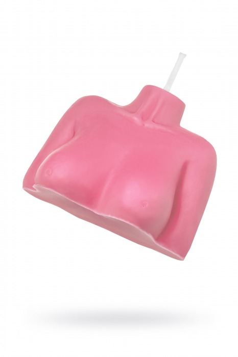 Розовая сувенирная свеча «Женский силуэт» - Pecado - купить с доставкой в Вологде