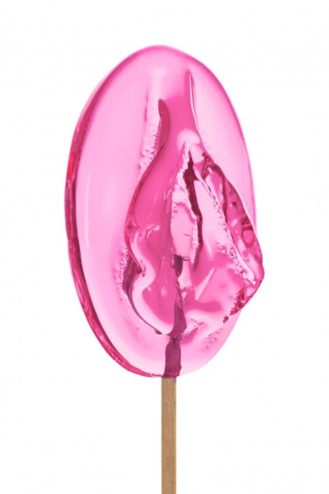 Леденец в форме вагины со вкусом айриш крим - 50 гр. - Sosuчki - купить с доставкой в Вологде