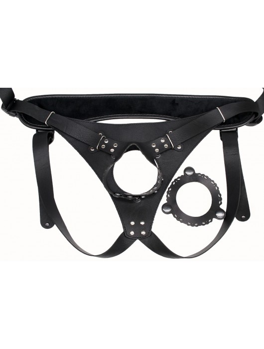 Пояс Hard Brutal для больших насадок - LOVETOY (А-Полимер) - купить с доставкой в Вологде