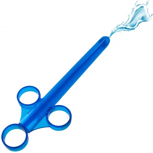 Синий шприц для введения лубриканта XL Lubricant Launcher - XR Brands - купить с доставкой в Вологде