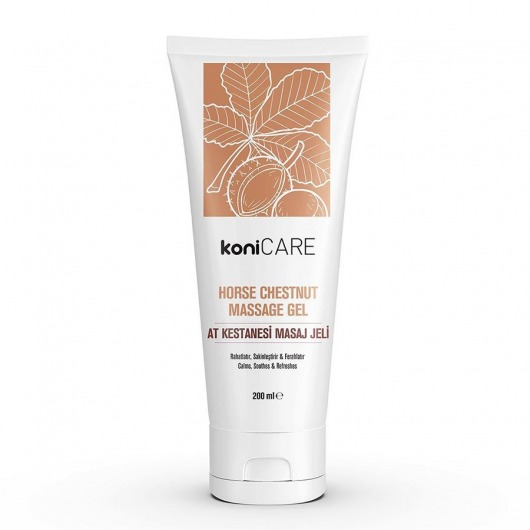 Расслабляющий массажный гель Konicare Horse Chestnut Massage Gel - 200 мл. - KoniCARE - купить с доставкой в Вологде