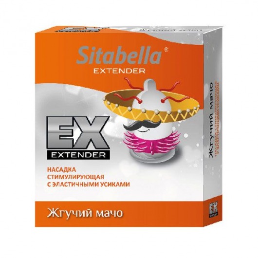Стимулирующая насадка Sitabella Extender  Жгучий мачо - Sitabella - купить с доставкой в Вологде
