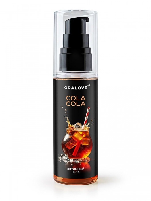 Съедобная смазка на водной основе с ароматом колы - 60 гр. - Биоритм - купить с доставкой в Вологде