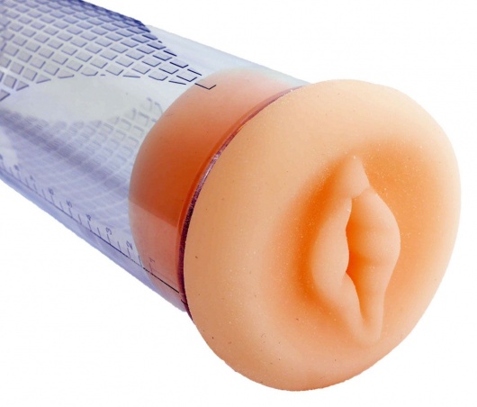 Телесный уплотнитель для вакуумной помпы в виде вагины - Boys of Toys - в Вологде купить с доставкой