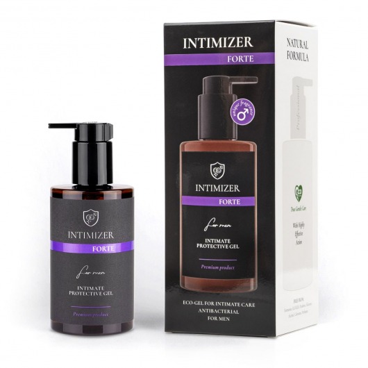 Мужской антибактериальный эко-гель для интимного ухода Intimizer Forte - 250 мл. - Intimizer - купить с доставкой в Вологде