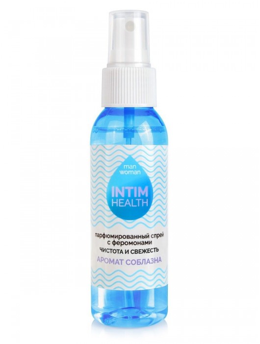 Парфюмированный спрей Intim Health для нижнего белья и тела с соблазнительным ароматом - 95 мл. -  - Магазин феромонов в Вологде